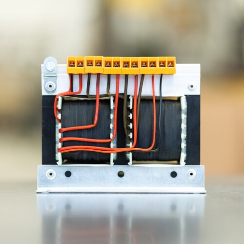 Ventilatoren Transformator mit V-Schaltung Bürkle + Schöck Transformatoren GmbH