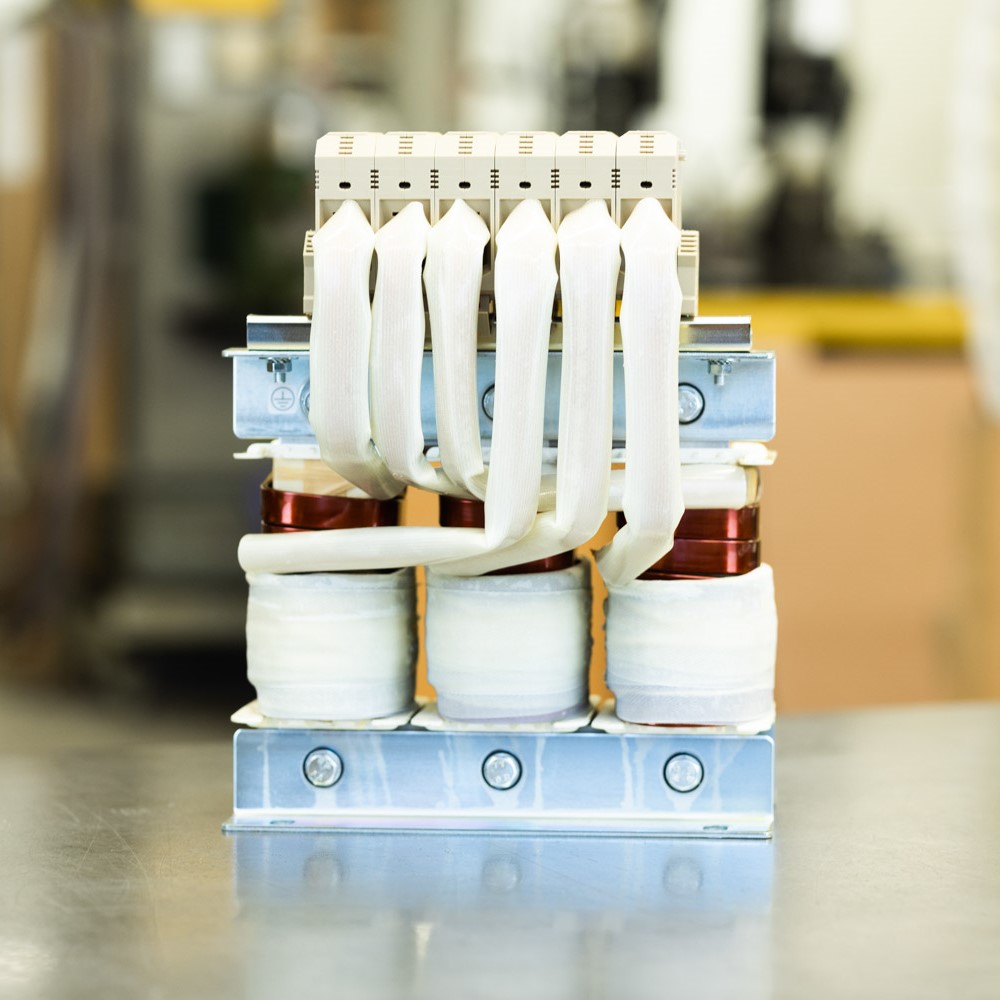 Three-phase mains feedback choke Bürkle + Schöck Transformatoren GmbH