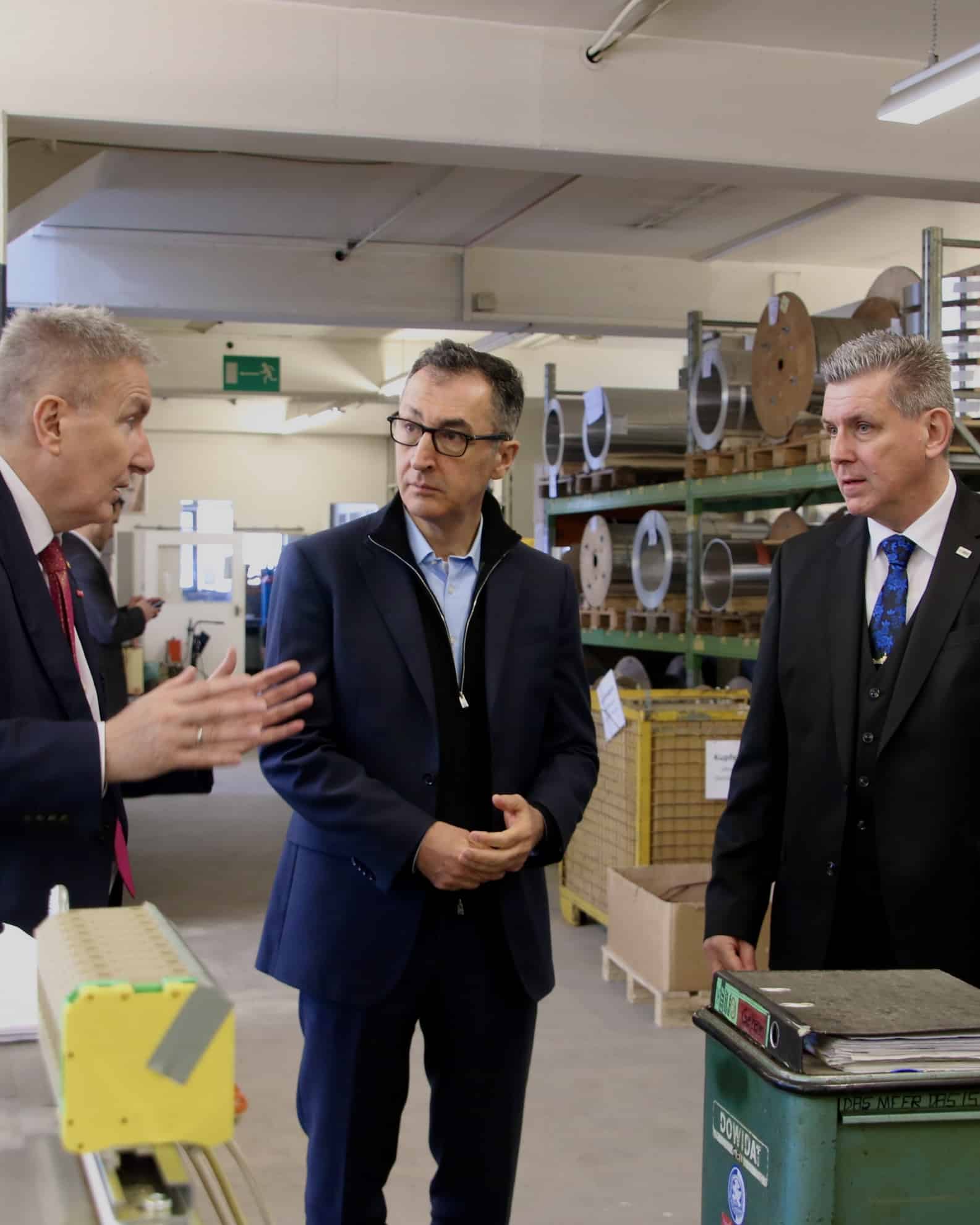 Buerkle-Schoeck_Cem-Oezdemir_Danyal-Bayaz_012026-3 Cem Özdemir und Dr. Danyal Bayaz zu Besuch bei Bürkle + Schöck